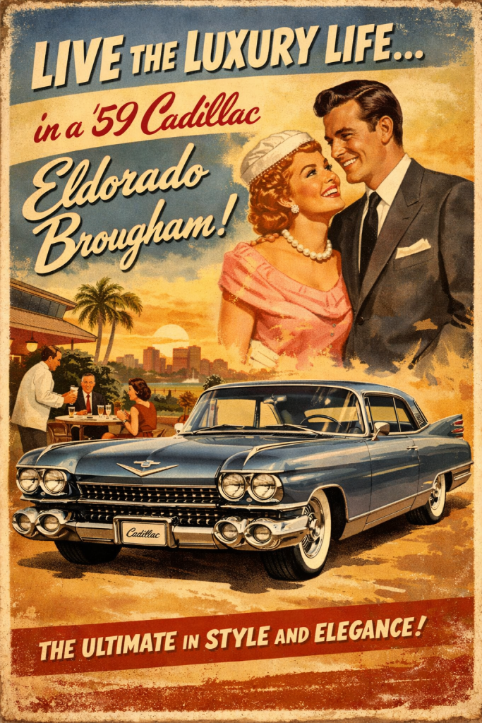 Affiche de la Brougham 1959 
