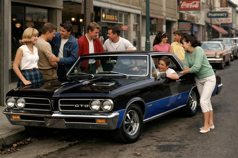 Analyse de fond sur la liquidité et l'ingénierie de la Pontiac GTO (1964-1967), pionnière du segment Muscle Car et actif tangible stratégique